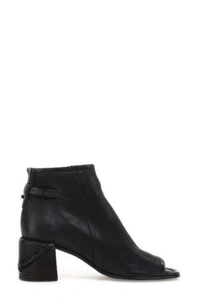 As98 A.s.98 Maxwell Open Toe Bootie In Black