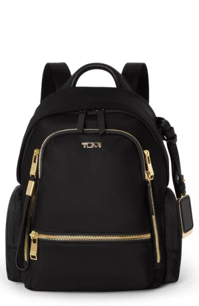 Tumi Voyageur Celina Small Backpack In Black/gold