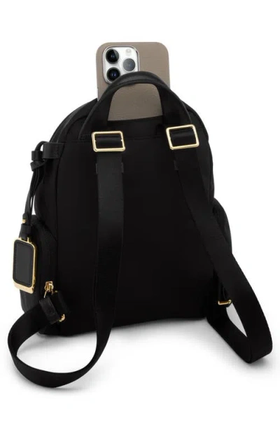 Tumi Voyageur Celina Small Backpack In Black/gold