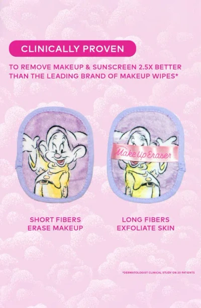 The Original Makeup Eraser X Disney® Snow White 7-day Reusable Makeup Eraser Set With Laundry Bag