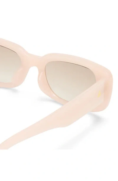 Aire Ceres 51mm Rectangular Sunglasses In Brown