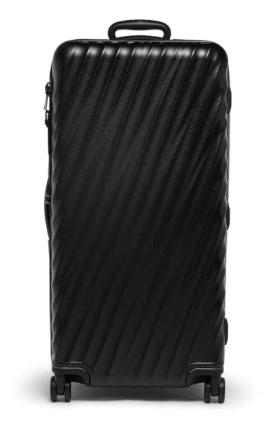 Tumi 19 Degree Large Polycarbonate Rolling Trunk 79.5cm Black Texture In Black Texture