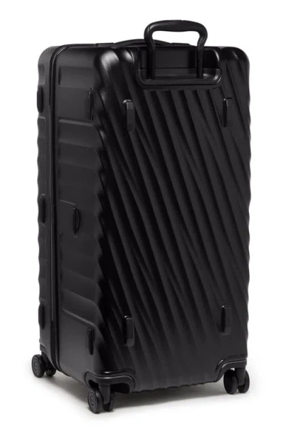 Tumi 19 Degree Large Polycarbonate Rolling Trunk 79.5cm Black Texture In Black Texture