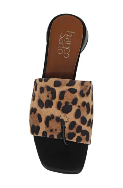 Franco Sarto Loran Sandal In Animal Print