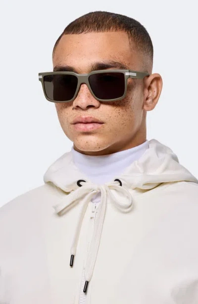 Canada Goose 59mm Modified Rectangular Sunglasses In Matte Khaki