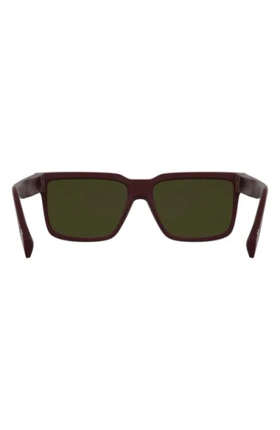 Canada Goose 59mm Modified Rectangular Sunglasses In Brown