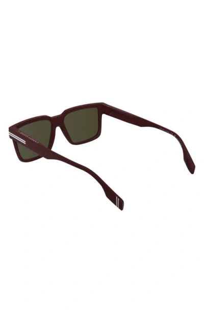 Canada Goose 59mm Modified Rectangular Sunglasses In Brown