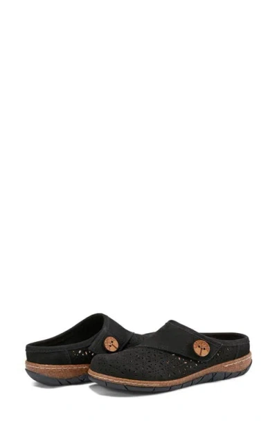 Earth Ezra 2 Womens Slip On Comfy Clogs In Black