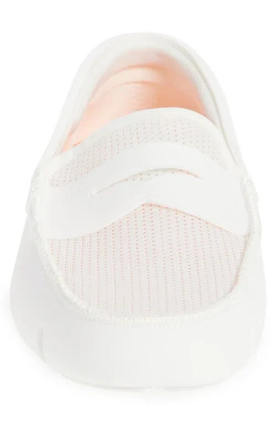 Swims Penny Loafer In White