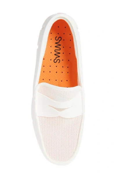 Swims Penny Loafer In White