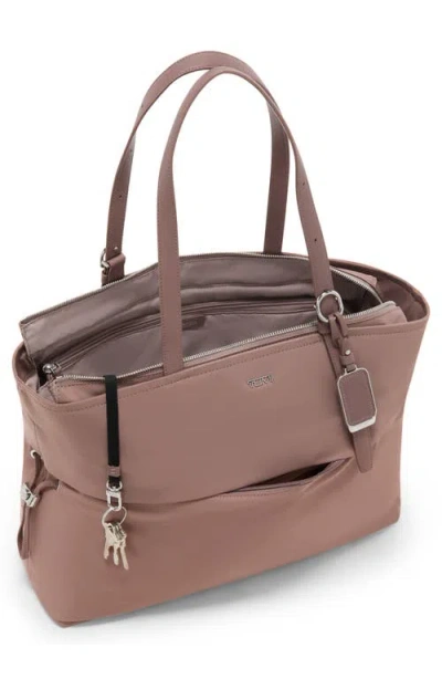 Tumi Voyageur Cam Large Tote Bag In Light Mauve