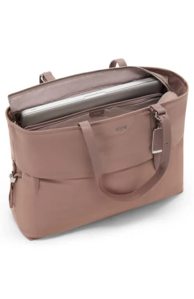 Tumi Voyageur Cam Large Tote Bag In Light Mauve