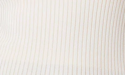 Scotch & Soda Short Sleeve Rib Polo Sweater In Soft Ice