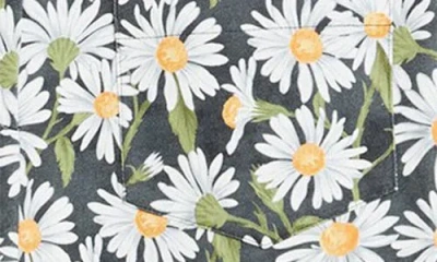 Weekend Max Mara High Waist Floral Pattern Trousers With Belt Loops In Black