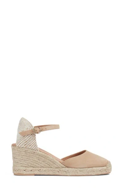 Lk Bennett Womens Bei-trench Marissa Wedge-heel Suede Espadrilles In Trench