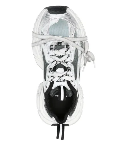 Balenciaga 3xl Gradient Sneakers In Silver
