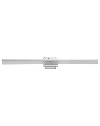 Eglo Palmital 1 Light Integrated Led Bath/vanity Light With Chrome Finish & Clear Acrylic Shade