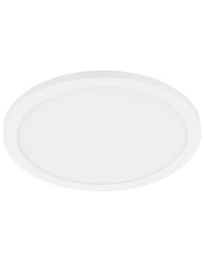 Eglo Trago 1 Light Led-cct 12 Ceiling Light With White Finish & White Diffuser