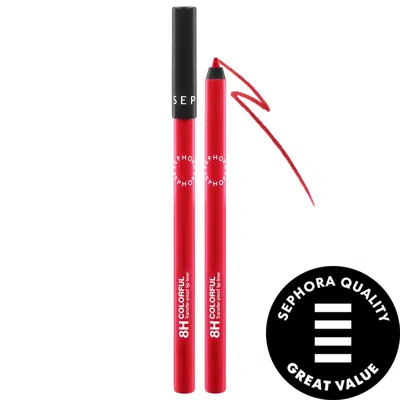 Sephora Collection 8hr Longwear Colorful Lip Liner 17 Always Red 0.04 oz / 1.2 G In 17 Always Red