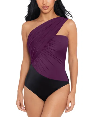 Magicsuit Goddess Underwire Colorblock One Piece Swimsuit
