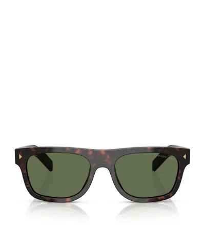 Prada Acetate Prb12s Sunglasses In Multicolor