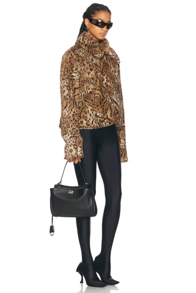 Balenciaga Rodeo Small Grained Leather Top-handle Bag In Black