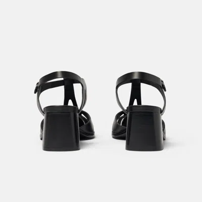 Scarosso 55mm Giulia Block-heel Strappy Sandals In Black