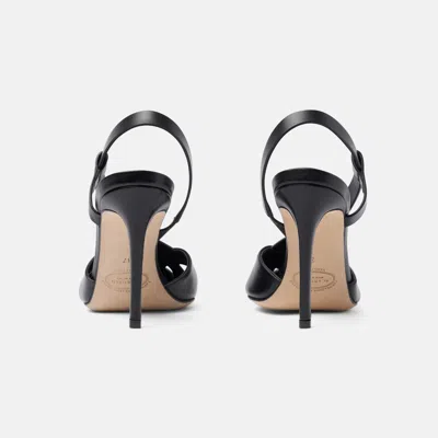 Scarosso 85mm Athena Strappy Pumps In Black