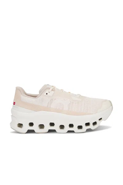 On Cloudmster Void Sneaker In White