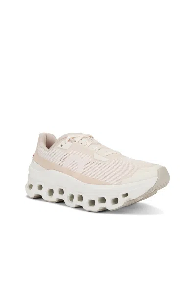 On Cloudmster Void Sneaker In White