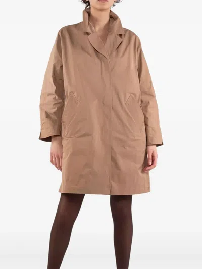 Oof Wear Water-repellent Trenchcoat In Neutrals
