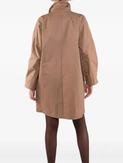 Oof Wear Water-repellent Trenchcoat In Neutrals