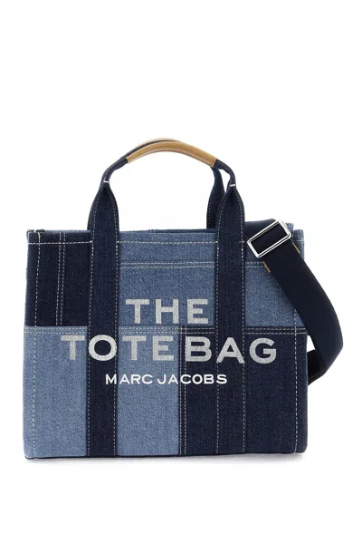 Marc Jacobs The Denim Small Tote Bag In Blue
