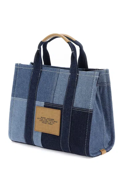 Marc Jacobs The Denim Small Tote Bag In Blue