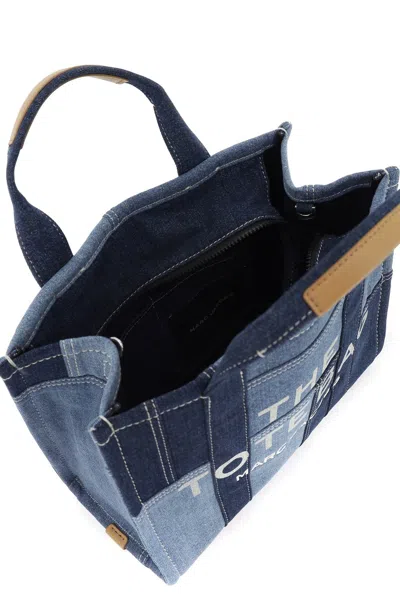 Marc Jacobs The Denim Small Tote Bag In Blue