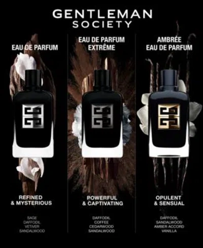Givenchy Gentleman Society Ambrée For Men In Black