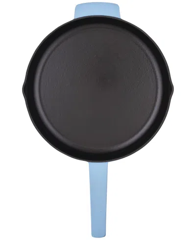 Kitchenaid Anolon 12 Open Cast Iron Skillet In Blue Velvet