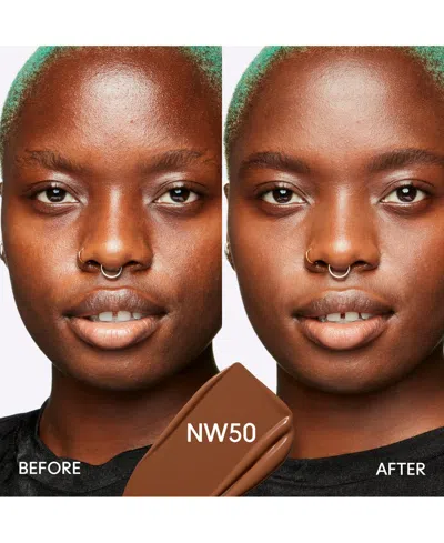 Mac Studio Fix Fluid Spf 15 24hr Matte Foundation + Oil Control, 1 Oz. In Nw50 (rich Coffee With Neutral Undertone