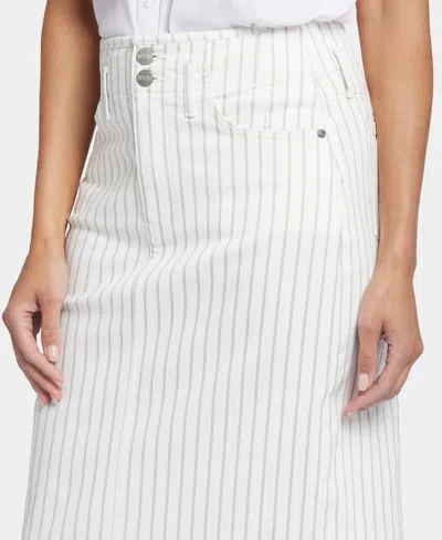 Nydj Hollywood High Waist Skirt In Beachcruisestripe