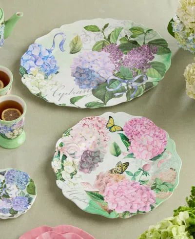 Certified International Garden Path Melamine Platters, Set Of 2 In No Color