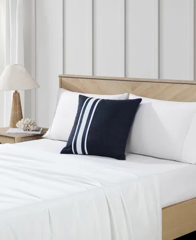 Nautica Sailor Harbor Navy Decorative Pillow In Navy