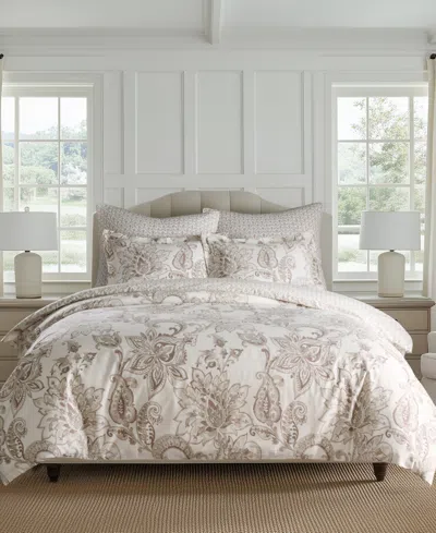 Levtex Bennett Reversible 2-pc. Comforter Set, Twin/twin Xl In Taupe
