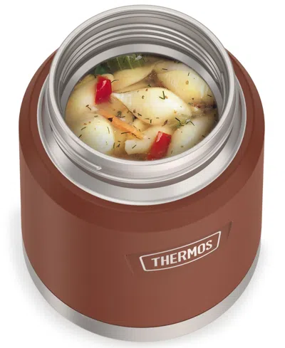 Thermos Stainless Steel 16 Oz. Food Jar With Spoon In Saddle