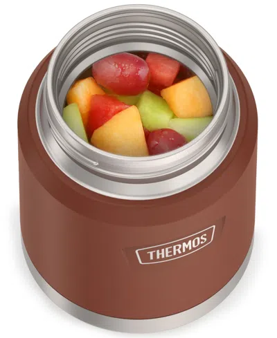 Thermos Stainless Steel 16 Oz. Food Jar With Spoon In Saddle