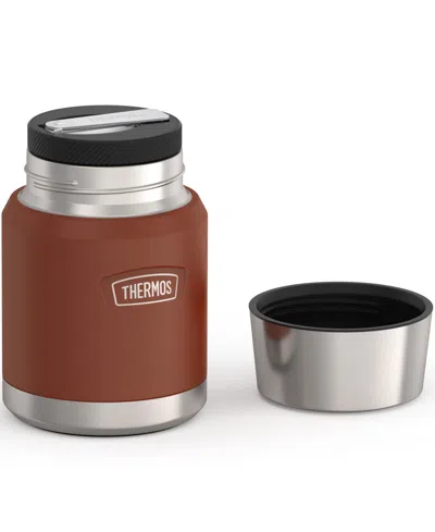 Thermos Stainless Steel 16 Oz. Food Jar With Spoon In Saddle