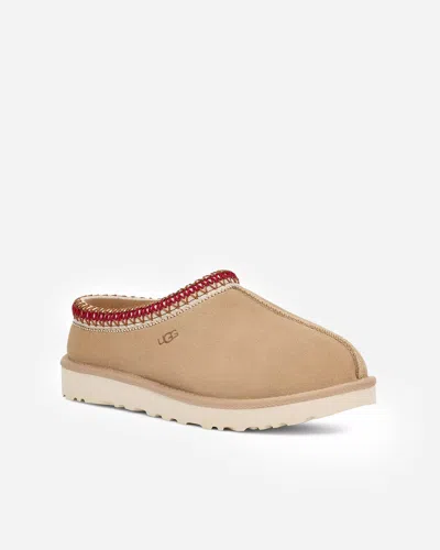 Ugg 31mm Tasman Shearling Loafers In Beige