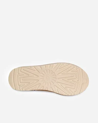 Ugg 31mm Tasman Shearling Loafers In Beige