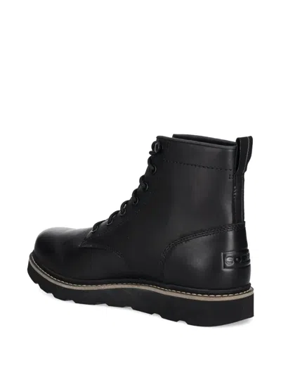 Sorel Buxton Lace Boots In Black