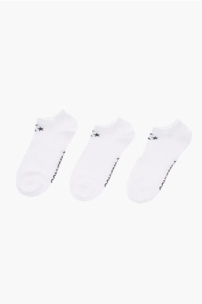 Converse Logo Embroidered 3 Socks Set