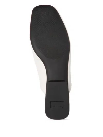 Camper Pelotas Ariel Twins Mismatched Mule In White